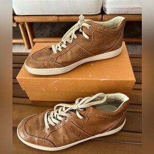 Tod's Genuine Leather High-Top Women's Sneakers. Size 9.5.